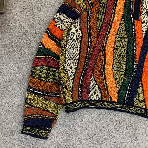 COOGI Multicolor Quarter Zip Sweater - Picture 2 of 5